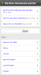 Mobile Screenshot of bigriverrest.com